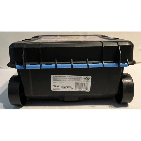 Hot wheels carrying case‎ 110 car capacity telescope handle & wheels USA 1/64 - Picture 7 of 8